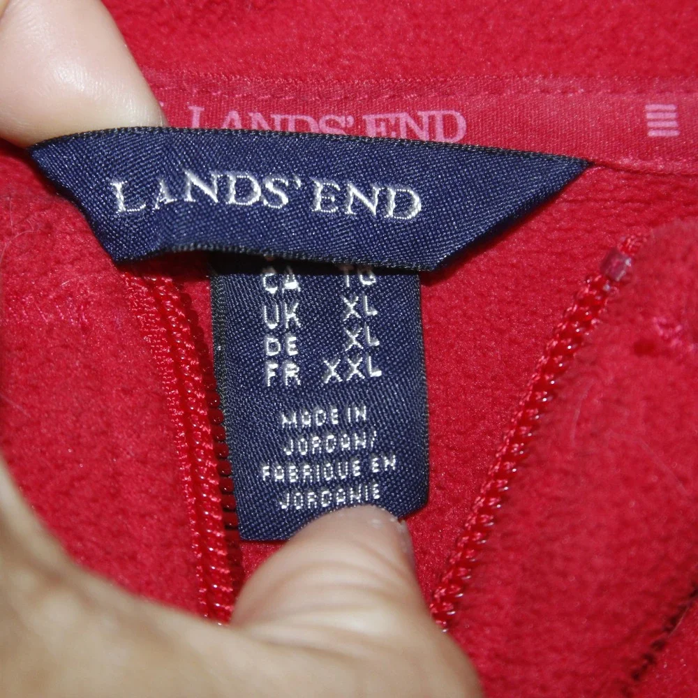 Lands End materials 100%